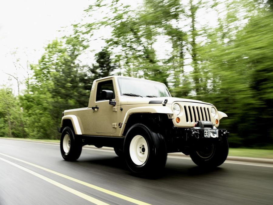  Jeep Wrangler JT Concept 2007 года  (фото 13 из 54)